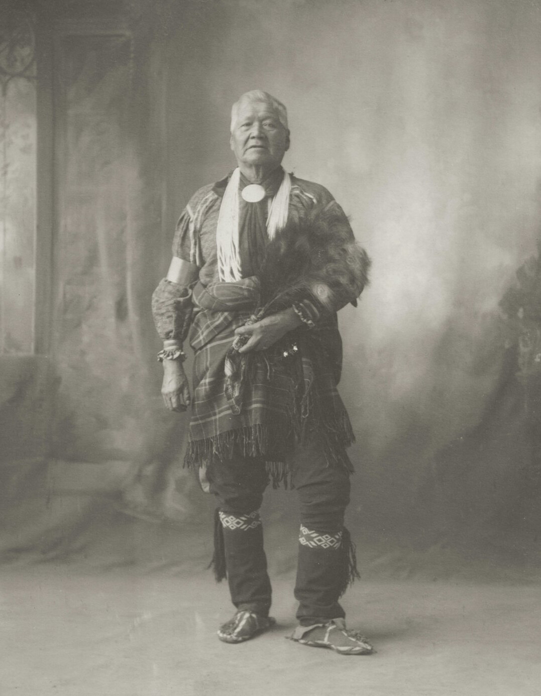 Studio portrait of a man of Maghrebi descent in his 40s